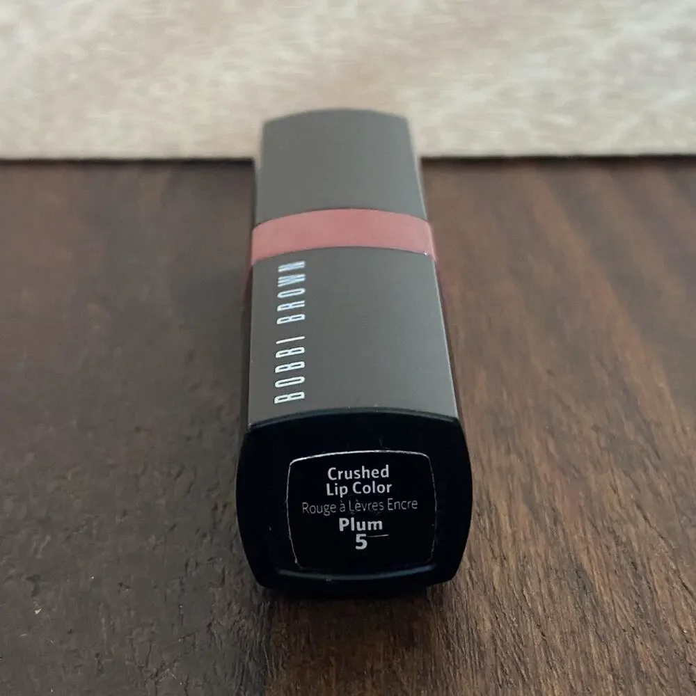 Bobbi Brown Crushed Lip Color Lipstick PLUM 5 0.07 oz Travel Size